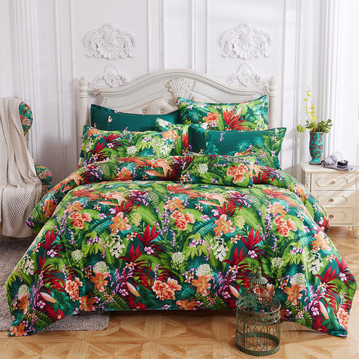 ABC-CG-001生态磨毛四件套生态简约床上用品 商品图1