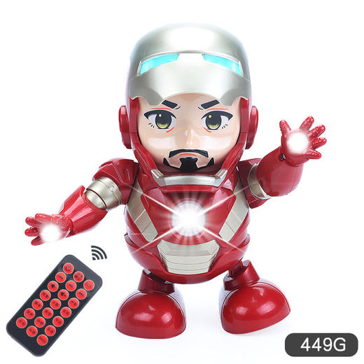 〖爆款〗抖音同款跳舞钢铁侠 复仇者连盟4机器人 商品图6