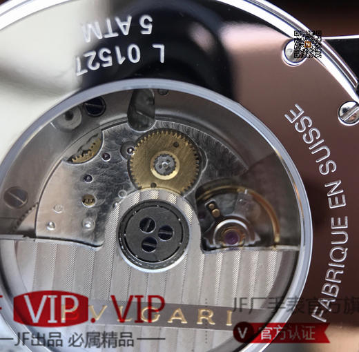 TW宝格丽BVLGARI BVLGARI SOLOTEMPO系列102056中性腕表（AISI316L精钢表壳搭配意大利进口小牛皮表带，蓝宝石玻璃 商品图11