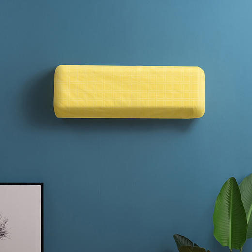 【全包空调防尘罩】夏季清新PEVA空调防尘罩 简约卧室挂机空调罩家用全包套 商品图1