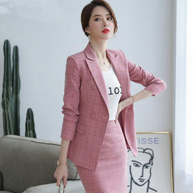 BSL-KY-326女士长袖职业西服正式装女裙套裤
