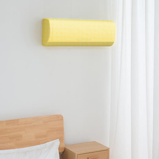 【全包空调防尘罩】夏季清新PEVA空调防尘罩 简约卧室挂机空调罩家用全包套 商品图3