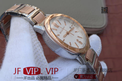 TW宝格丽BVLGARI BVLGARI SOLOTEMPO系列102056中性腕表（AISI316L精钢表壳搭配意大利进口小牛皮表带，蓝宝石玻璃，搭载原装西铁城9015全自动机芯 商品图8