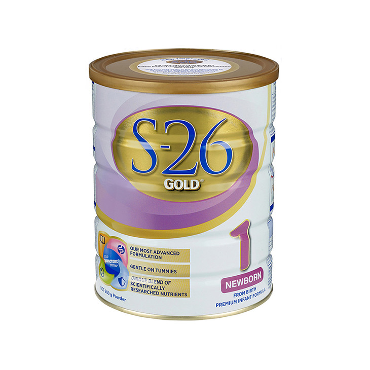 保税仓wyeth新西兰惠氏s26金装婴幼儿配方奶粉1段新加坡版