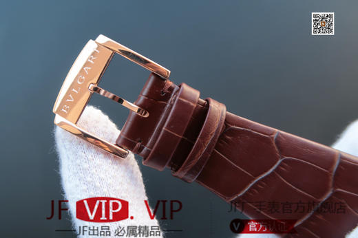 宝格丽OCTO系列102560腕表，搭载手动海鸥真陀飞轮机械机芯，40毫米直径，意大利牛皮表带，蓝宝石镜面，CNC打磨，又大牌又时尚款式，值得拥有 商品图7