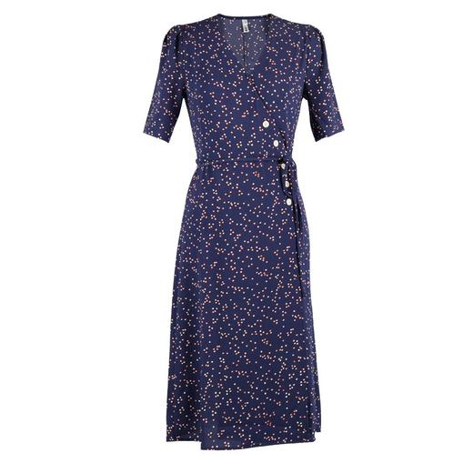 裁缝学苑 AW64法式优雅茶歇裙女1:1实物服装纸样剪裁图纸牛皮纸样 商品图2