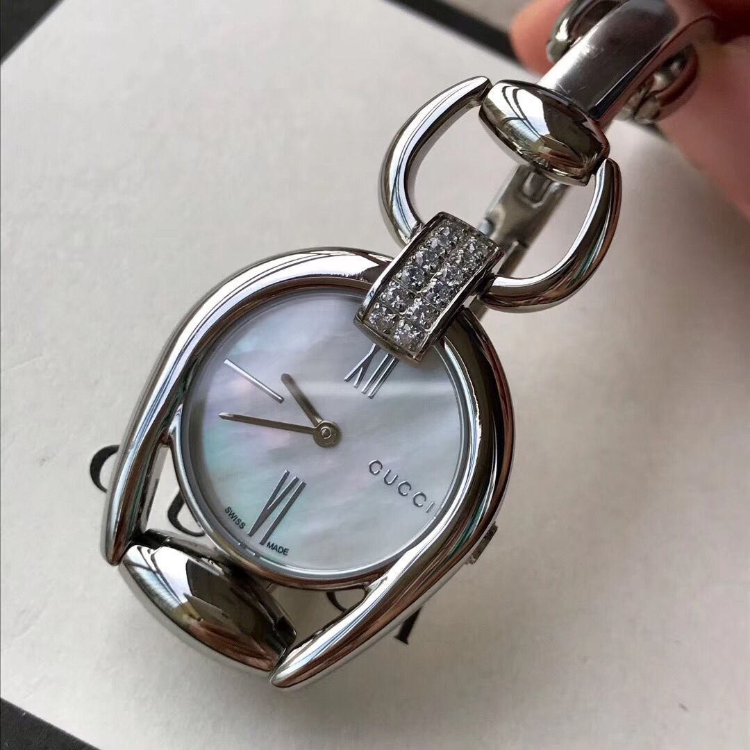 gucci古驰时尚女表精致马蹄链表径28mm首饰与手表的完美结合上手优雅
