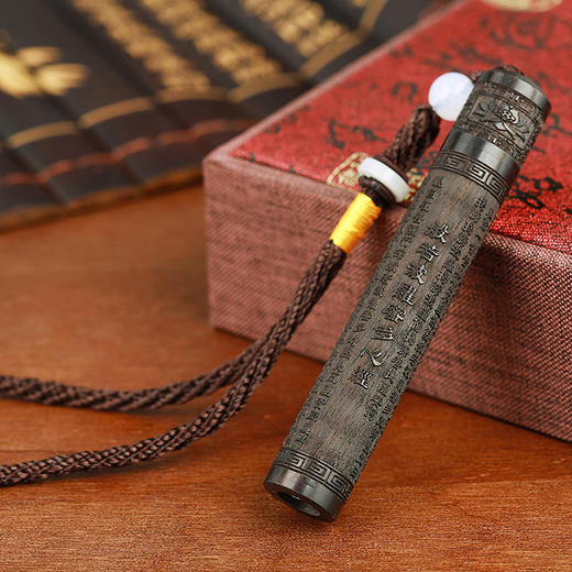 黑檀木电子火折子吹一吹男人配饰电子打火机充电点烟器usb创意送男友 商品图2