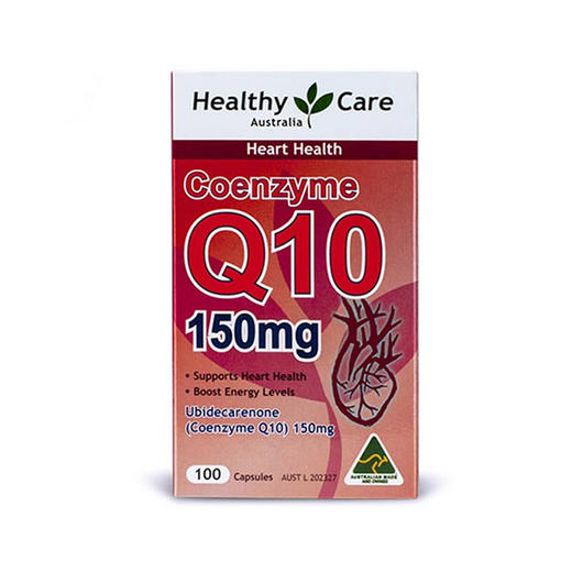 【保税仓】Healthy Care Q10心脏辅酶 150mg 100s 商品图0
