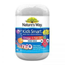 【保税仓】澳洲Nature's Way佳思敏 儿童三种口味鱼油 180粒