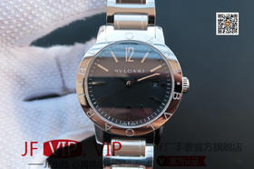 宝格丽BVLGARI∙BVLGARI系列101868 BB41BSSD，进口西铁城9015自动机械,41毫米直径,男士316l精钢腕表，拱形蓝宝石镜面。还原度极高