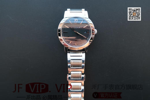 宝格丽BVLGARI∙BVLGARI系列101868 BB41BSSD，进口西铁城9015自动机械,41毫米直径,男士316l精钢腕表，拱形蓝宝石镜面。还原度极高 商品图7