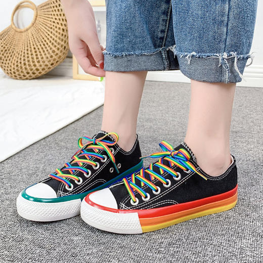 FT-K260夏季新款板鞋韩版百搭小白鞋 商品图2