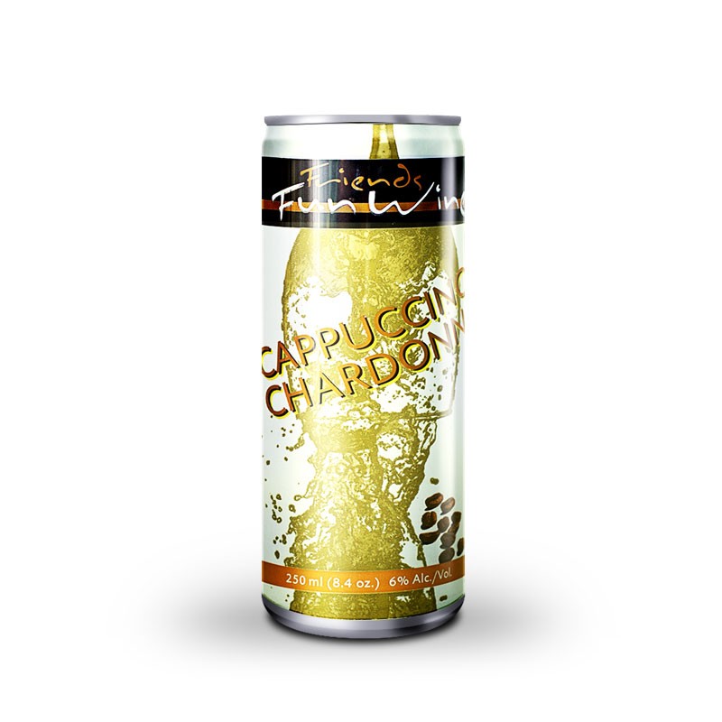 纷围 卡布基诺味霞多丽葡萄汽酒(配制酒) 250ML*24有票JPY带授权招加盟代理