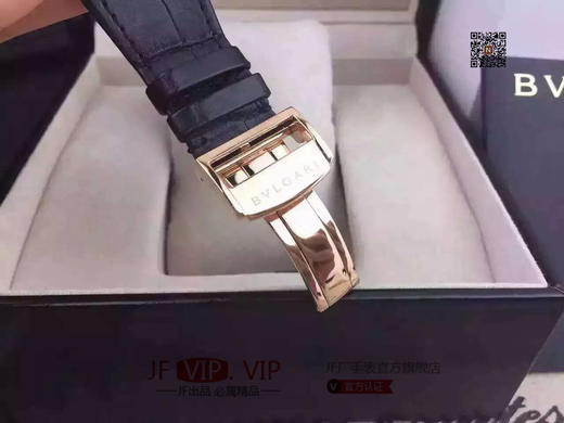 N宝格丽OCTO系列102119 BGOP38WGLD中性机械表。进口9015自动机械,动力储备：42小时表径：41.5毫米，中性手表，美洲鳄鱼皮 商品图2