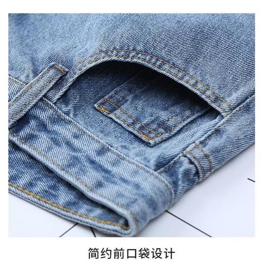 裁缝学苑 AW60高腰牛仔短裤热裤1:1实物服装纸样剪裁图纸牛皮纸样 商品图2