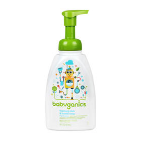 【保税仓】BabyGanics 甘尼克宝贝 婴儿餐具奶瓶发泡清洁剂 473毫升