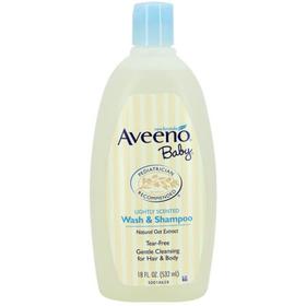【保税仓】美国Aveeno Baby艾维诺宝宝天然燕麦洗发沐浴液532ml