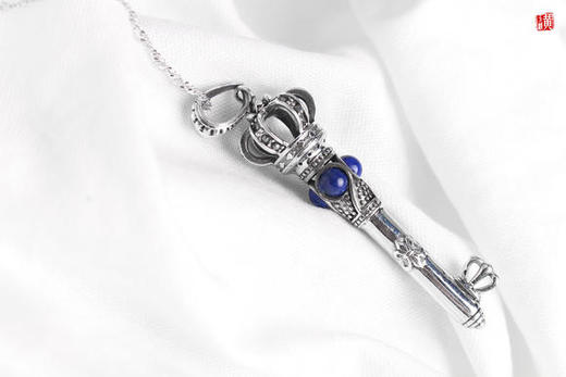 【钥匙】原矿青金石吊坠 商品图2