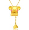 【项链】。本命年十二生肖鸡狗猪吊坠 Q萌卡通版镀3D黄金项链越南沙金女饰品 商品缩略图0