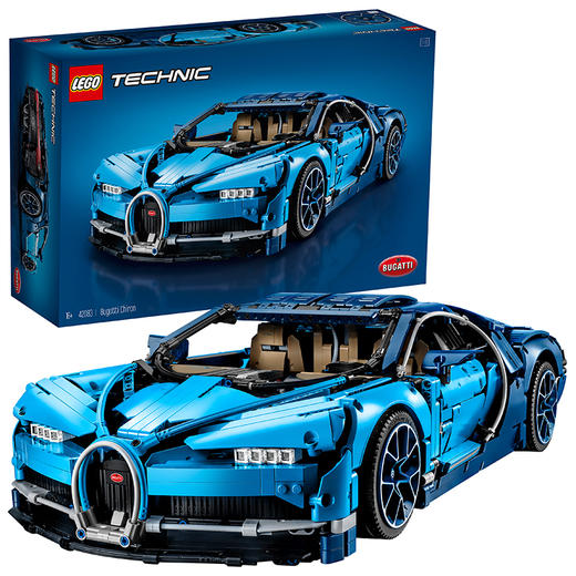乐高LEGO 布加迪BugattiChiron42083 商品图2