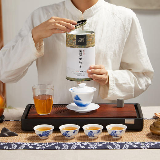 天池丨宋 杏仁香 凤凰单丛 乌龙茶 125g 罐装 买两罐配手提袋 商品图5