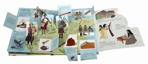 乐乐趣揭秘翻翻书第4辑  揭秘美术+揭秘音乐 商品图5