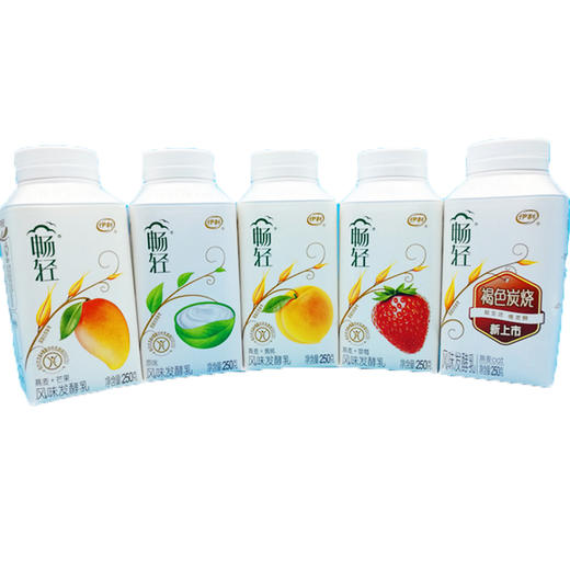【亚欧超市】伊利畅轻燕麦 芒果 草莓 黄桃 酸奶 250g 商品图0