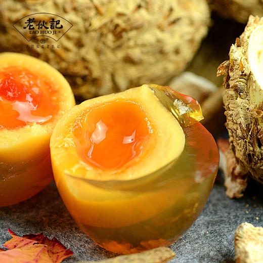 【品鉴级黄金松花皮蛋】糖心变蛋  非物质文化遗产 无铅工艺 四川麻鸭鲜鸭蛋手工制作 商品图2