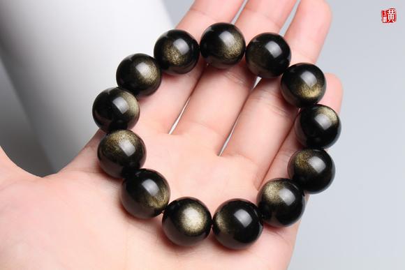 金眼金曜石手串