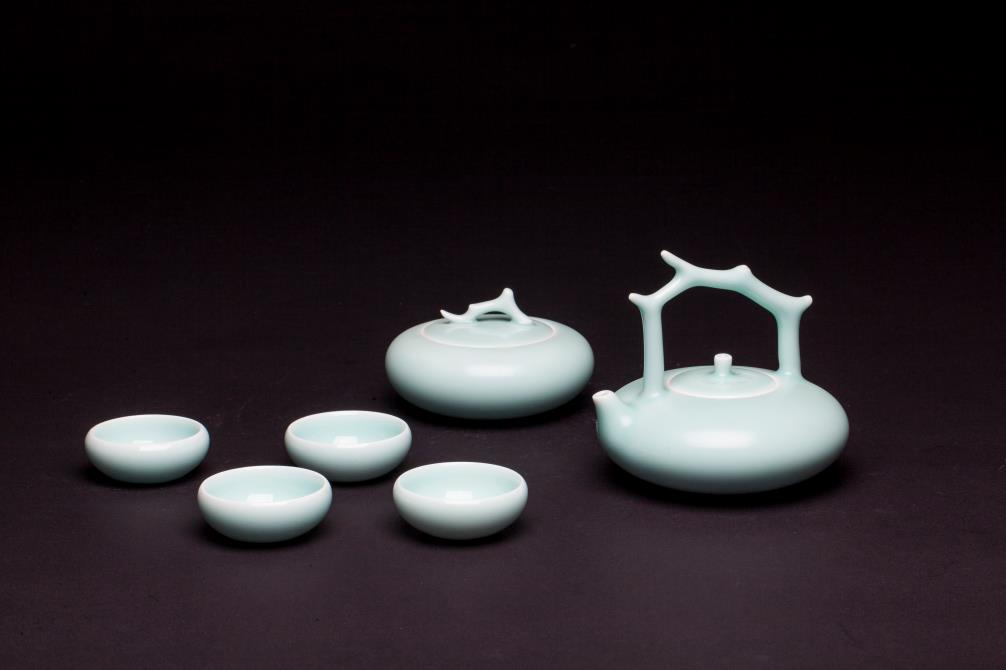 枫姿提梁茶具 谈志坚制