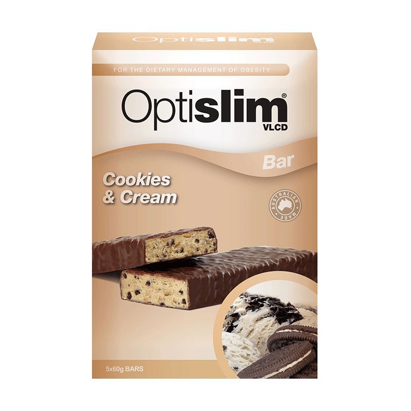 OPTISLIM/澳缇斯丽 营养代餐棒 5*60G 直邮JPY带授权招加盟代理