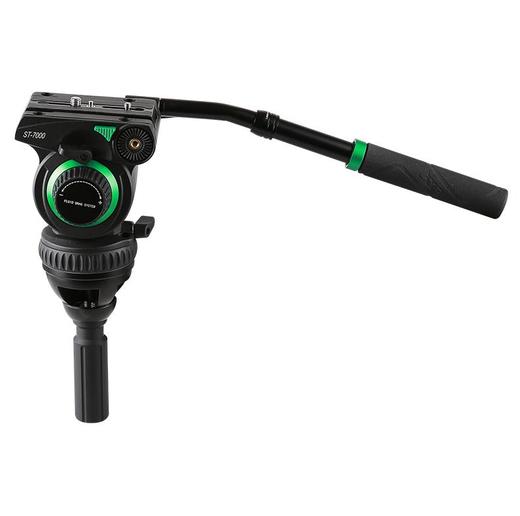 狼族优选丨LVG 打鸟专用 3节36mm大管径 单反适用 碳纤维摄像三脚架+云台套装 商品图3