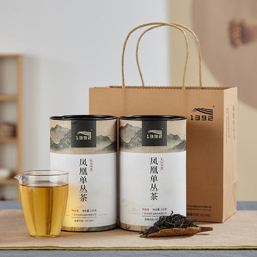 天池丨 明 鸭屎香 凤凰单丛 乌龙茶 125g 罐装 买两罐配手提袋 商品图6