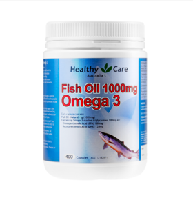 【保税仓】澳大利亚 Healthy Care深海鱼油1000mg 400粒