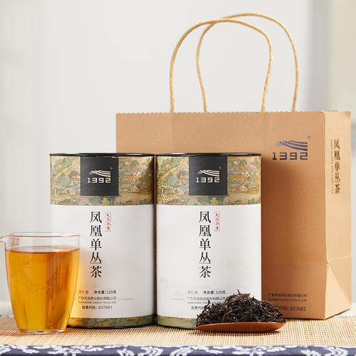 天池丨宋 杏仁香 凤凰单丛 乌龙茶 125g 罐装 买两罐配手提袋 商品图6