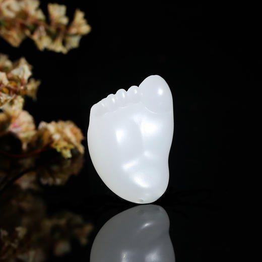 和田玉（羊脂玉）挂件---知己知足 商品图1