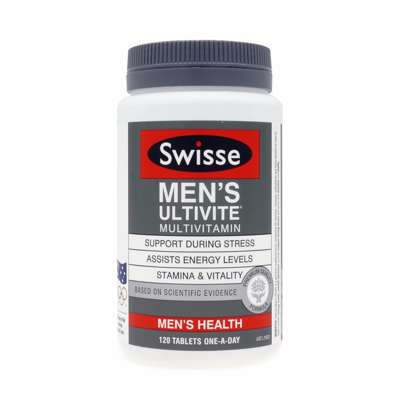 SWISSE/瑞思 男性活力复合维生素 120粒 直邮JPY带授权招加盟代理