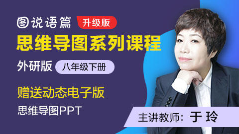 【网课】于玲：外研版图说语篇思维导图系列课程（八年级下） 商品图0
