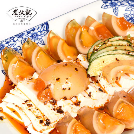 老伙记黄金松花皮蛋 大师级无铅皮蛋 非物质文化遗产 无铅工艺 35年非遗传承80天自然风干，四川麻鸭鲜鸭蛋手工制作 非浸泡黑皮蛋无金属 商品图9