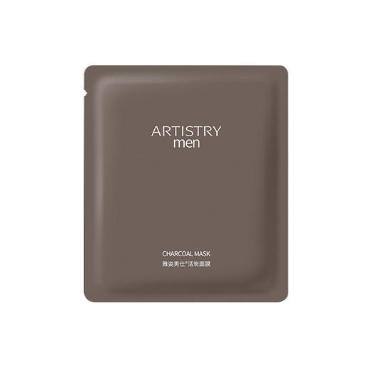 雅姿男仕活炭面膜/净含量24mlx6片/强控油/高保湿/深舒缓 商品图2