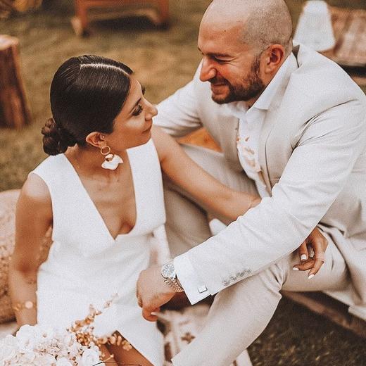 北京仓｜ELISE TSIKIS-DULCITA-Blanc 耳环［法国设计师］ 商品图0