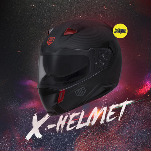 【特价】AVA X-HELMET 碳纤维双镜片头盔跑盔全盔 商品图7
