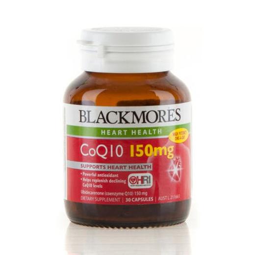 【保税仓】澳佳宝Blackmores 辅酶Q10 150mg 30粒 商品图0