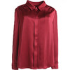 乔万尼秋季衬衫女设计感小众通勤职业风红色宽松长袖上衣EN3C342101 商品缩略图4