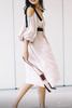 AtelierMissLu / Cintia-香槟粉飘带装饰连身裙 商品缩略图6