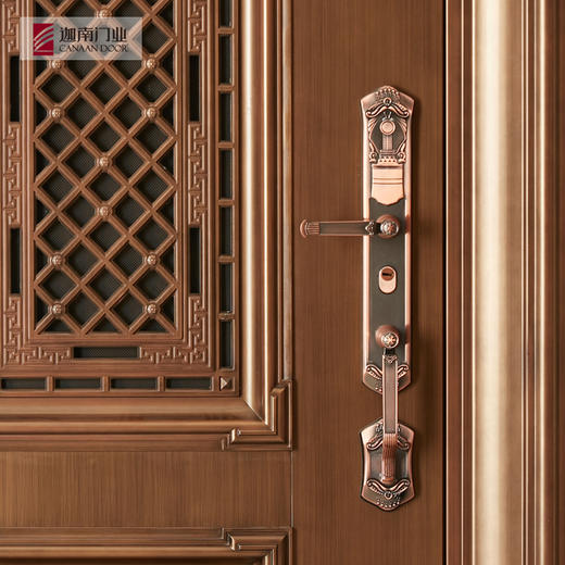 迦南门业防盗门安全门通风门入户装甲门门中门钢质门子母门金风玉露多