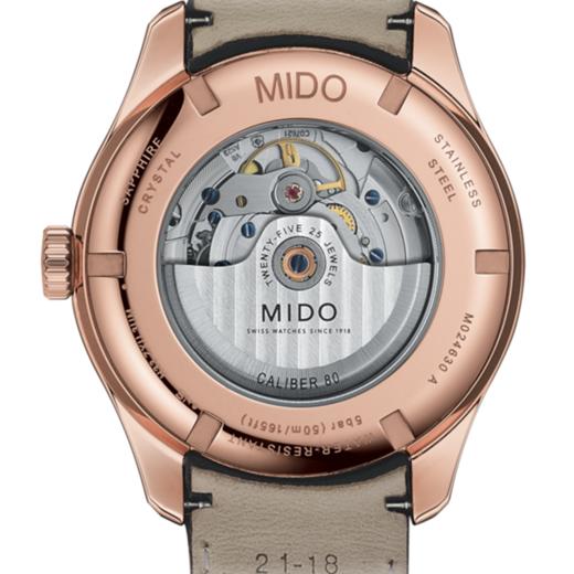 美度 MIDO 布鲁纳系列男士自动机械腕表 M024.630.36.061.00 商品图1