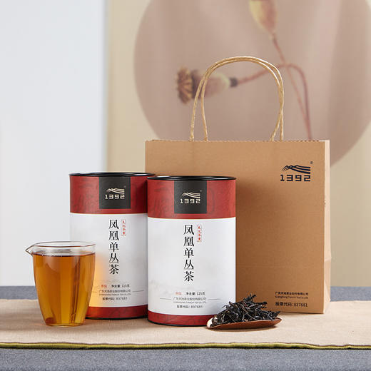 天池丨唐 水仙 凤凰单丛 乌龙茶 125g 罐装 买两罐配手提袋 商品图6