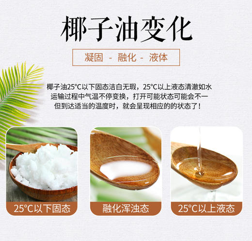 南国1号冷榨椰子油380g 商品图5